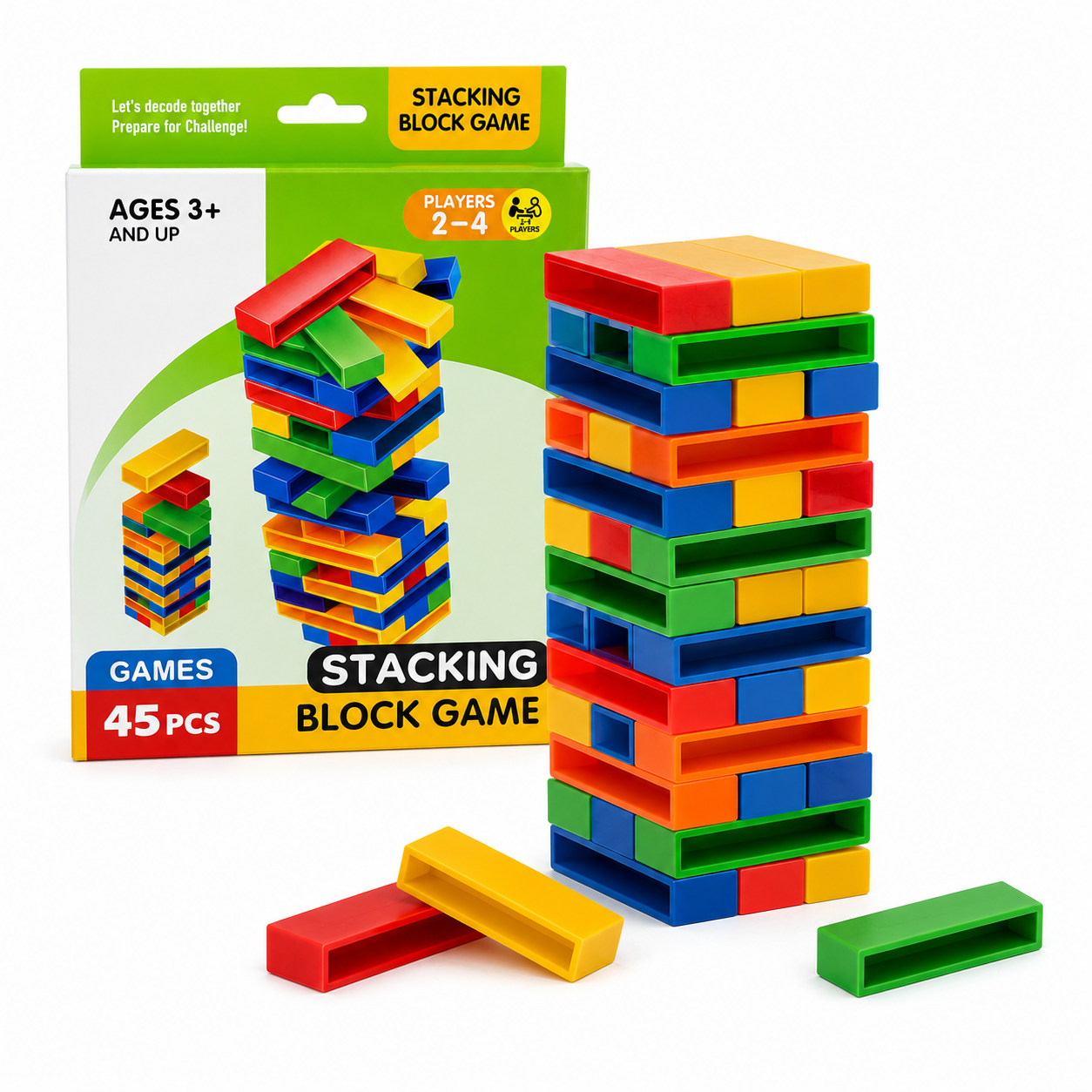 Jenga plastico