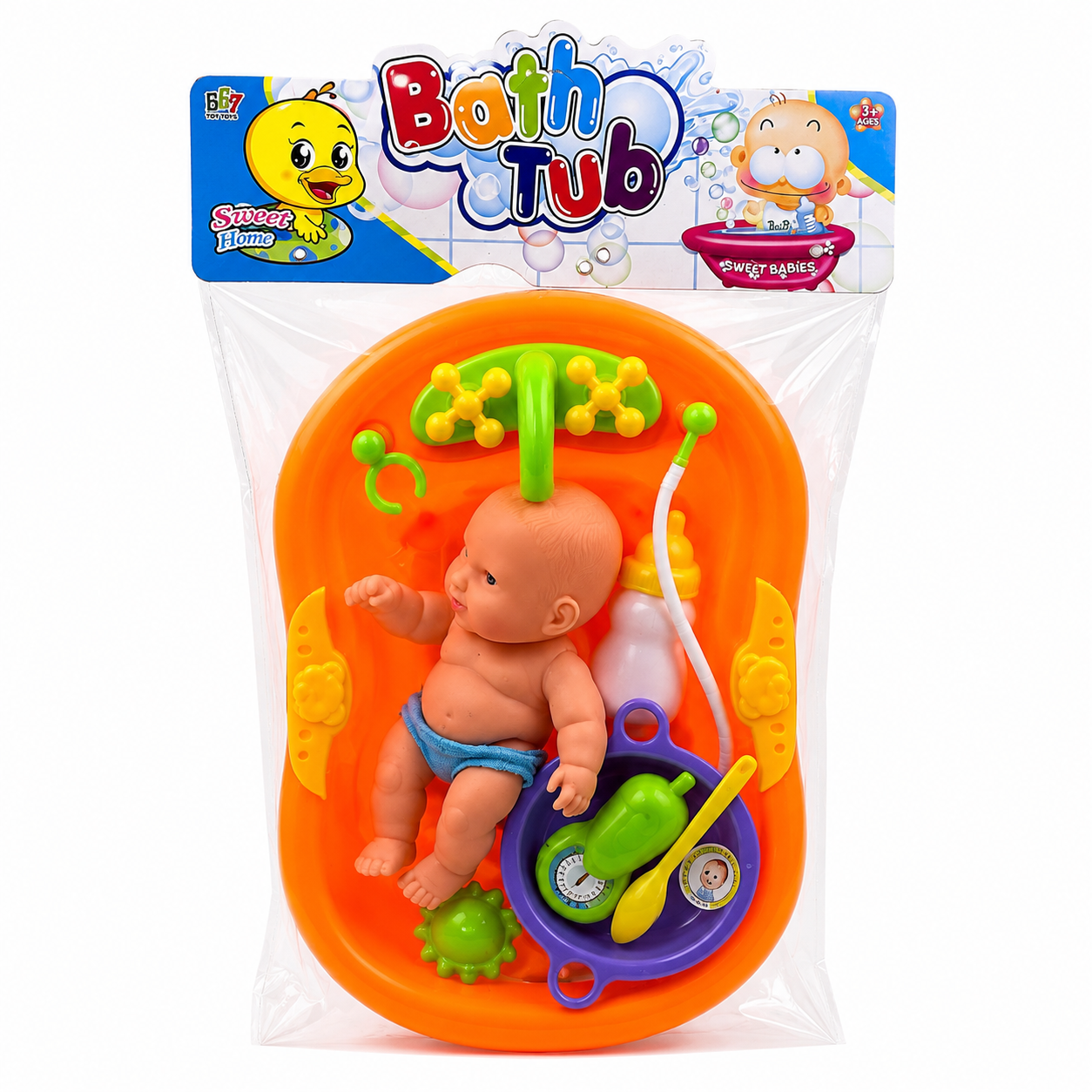 Bañito p/bebe c/accesorios