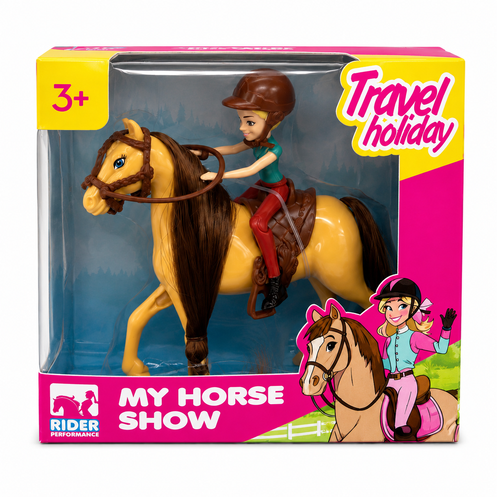 Caballo c/muñeca
