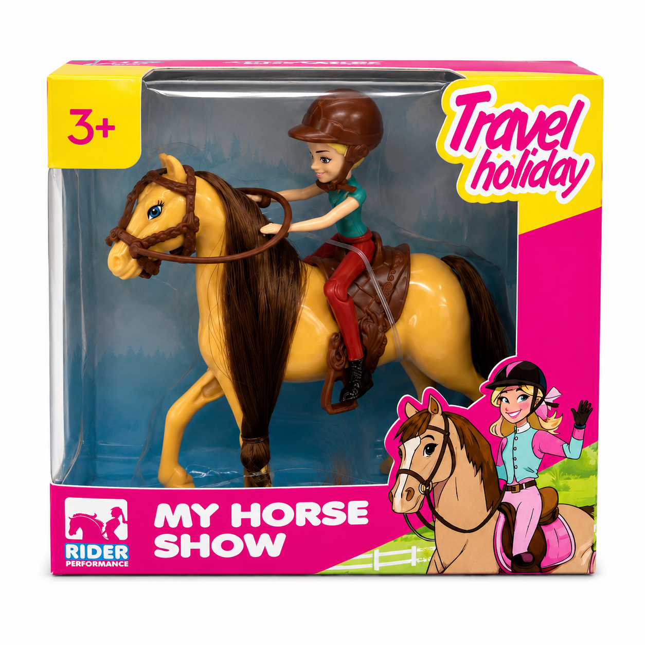 Caballo c/muñeca
