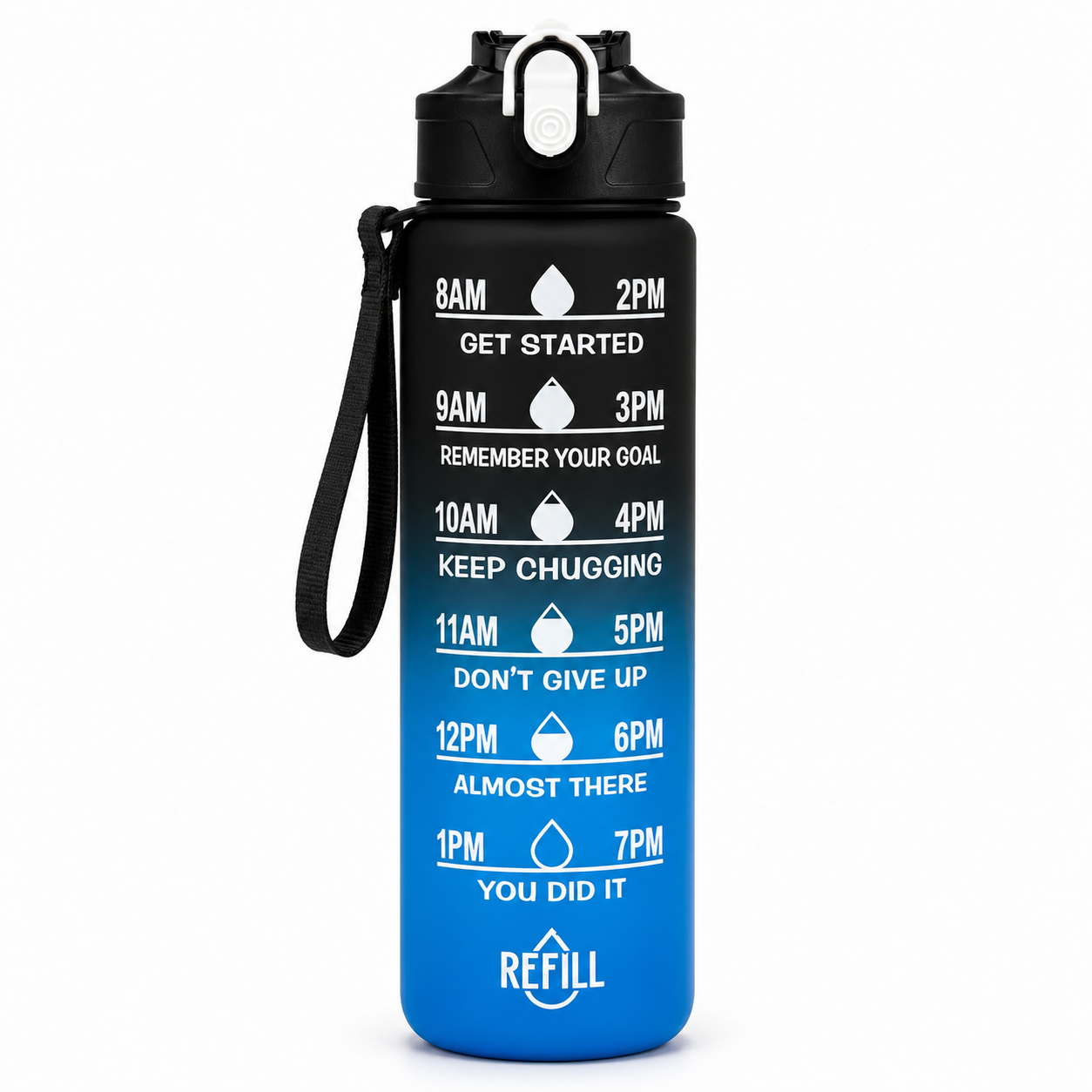 Botella deportiva bicolor 800 ml