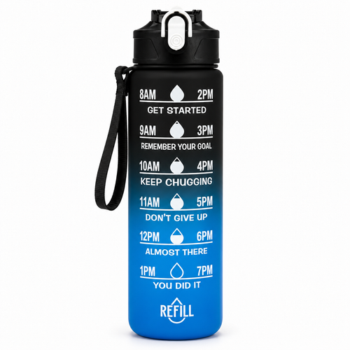 Botella deportiva bicolor 800 ml