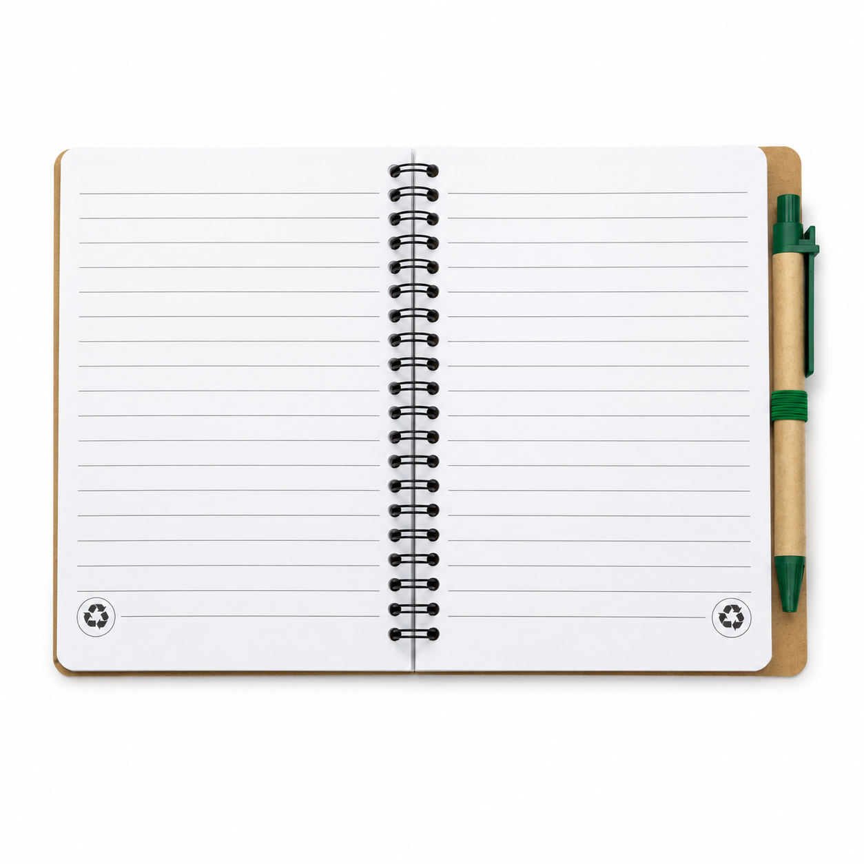 Cuaderno notas c/ lapicera c/ espiral