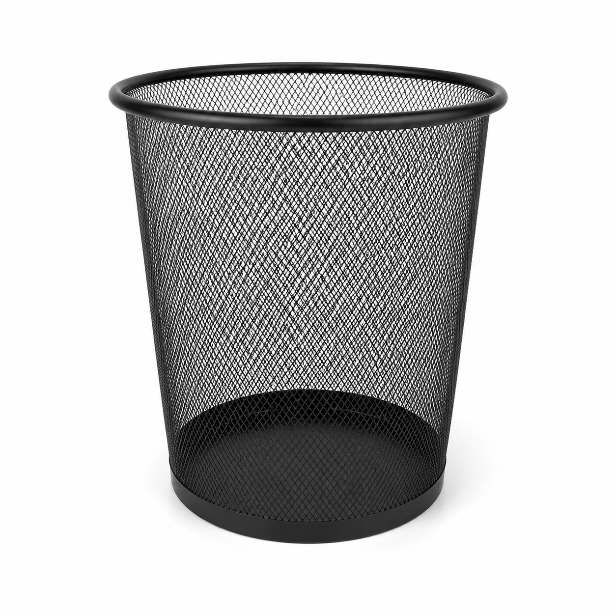 Papelera metal calada