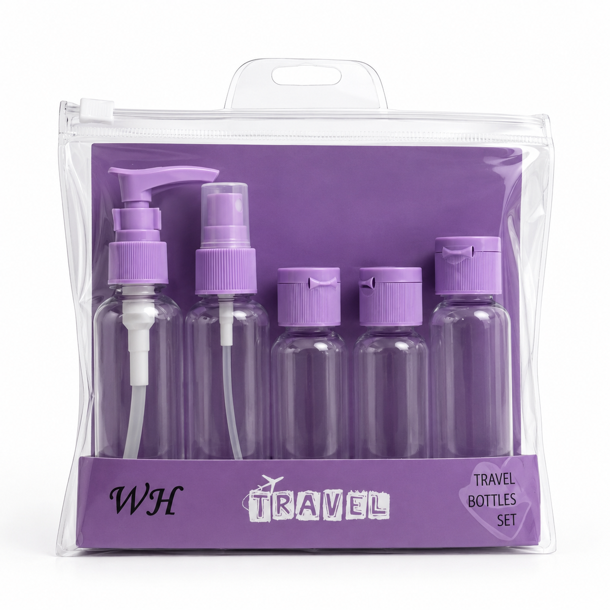 Frascos para viaje en ziploc
