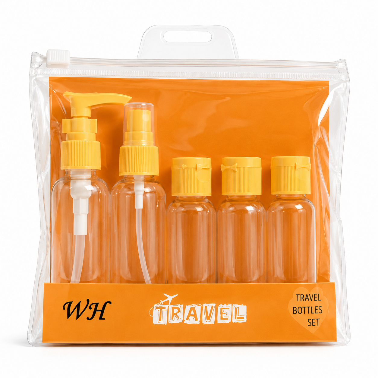 Frascos para viaje en ziploc