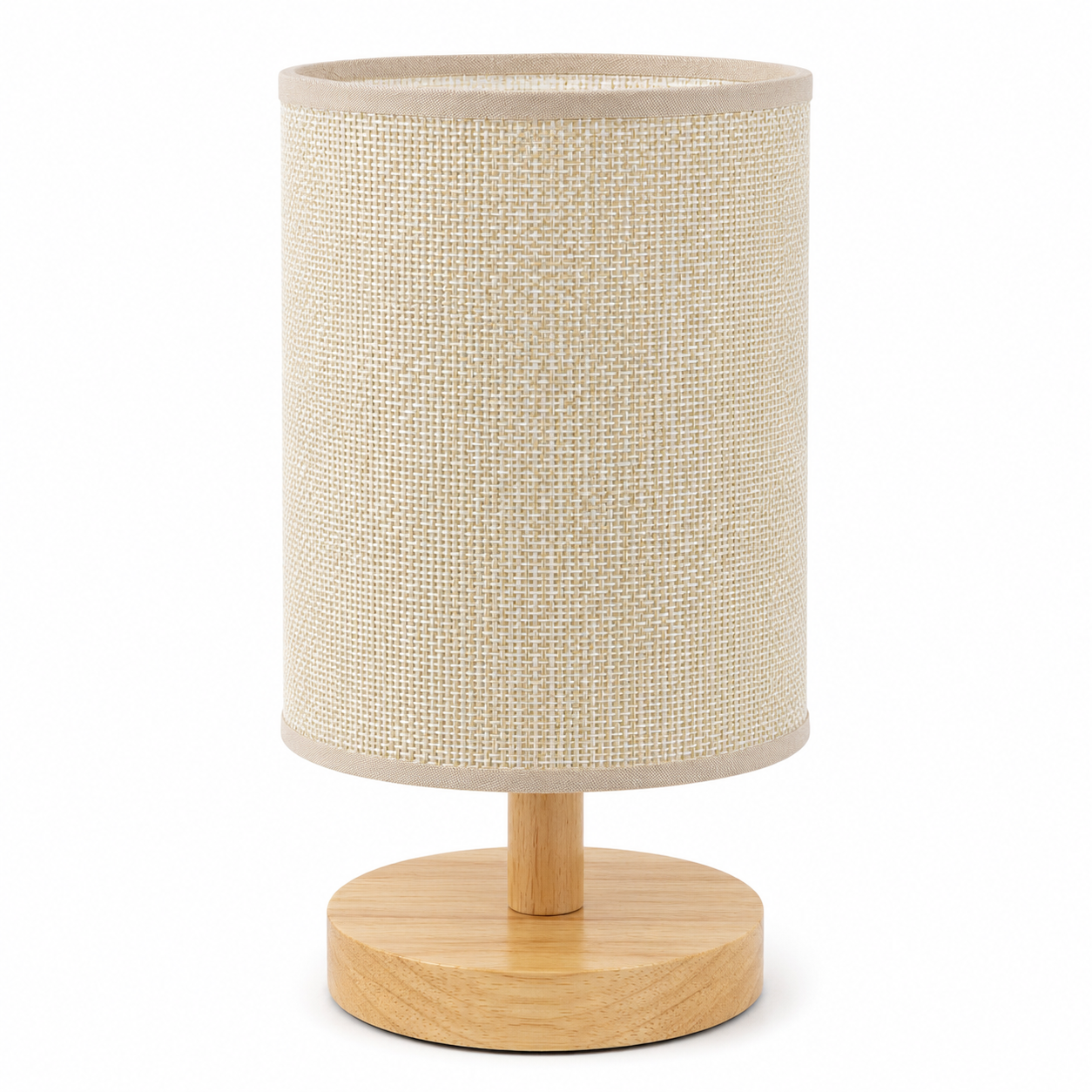 Lámpara madera redonda H.27