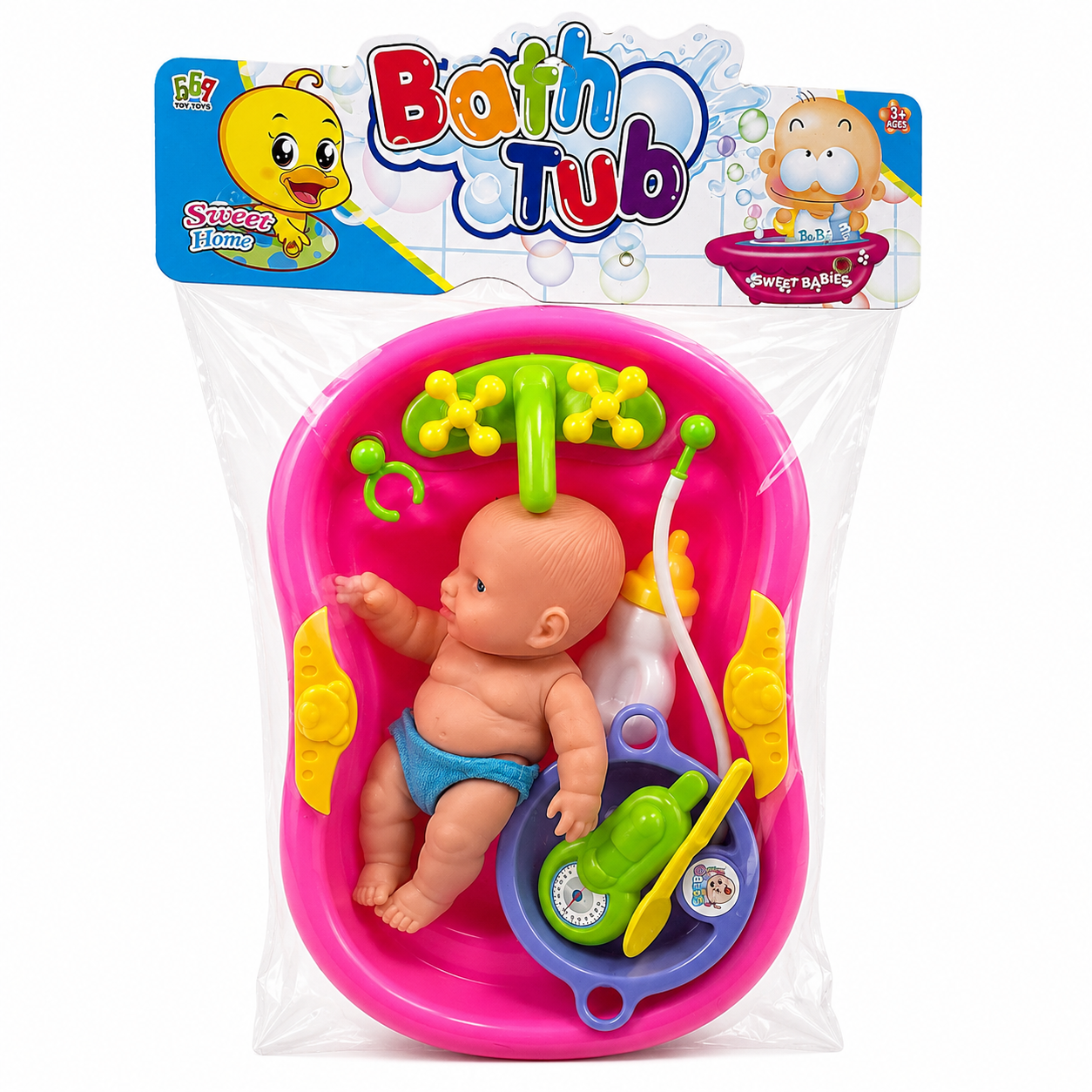 Bañito p/bebe c/accesorios