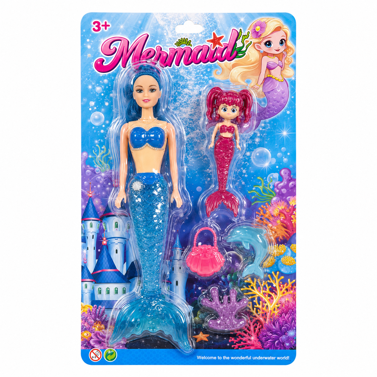 Sirena c/4 accesorios