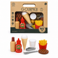 Comida en bolsa de papel