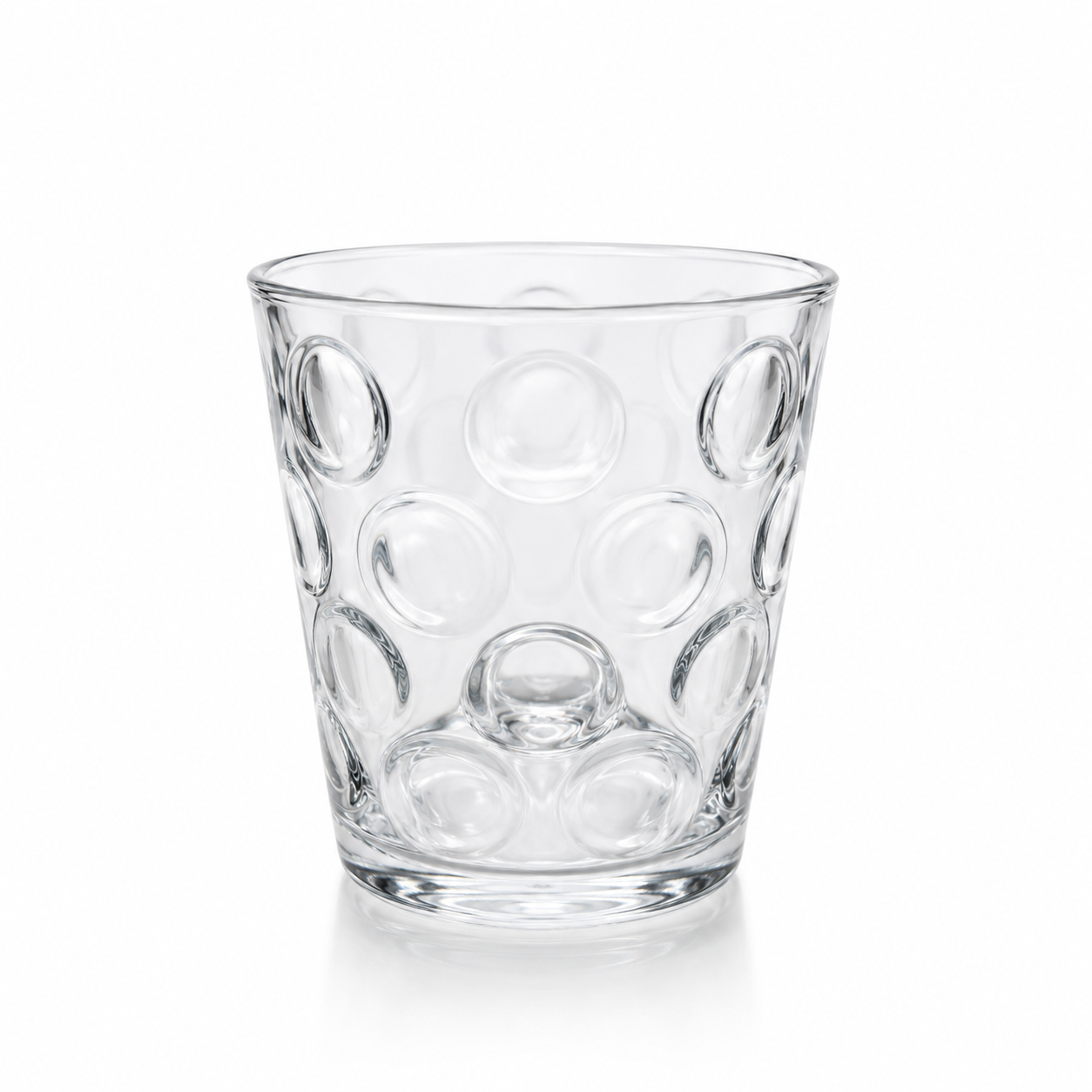 Vaso Vidrio Burbujas