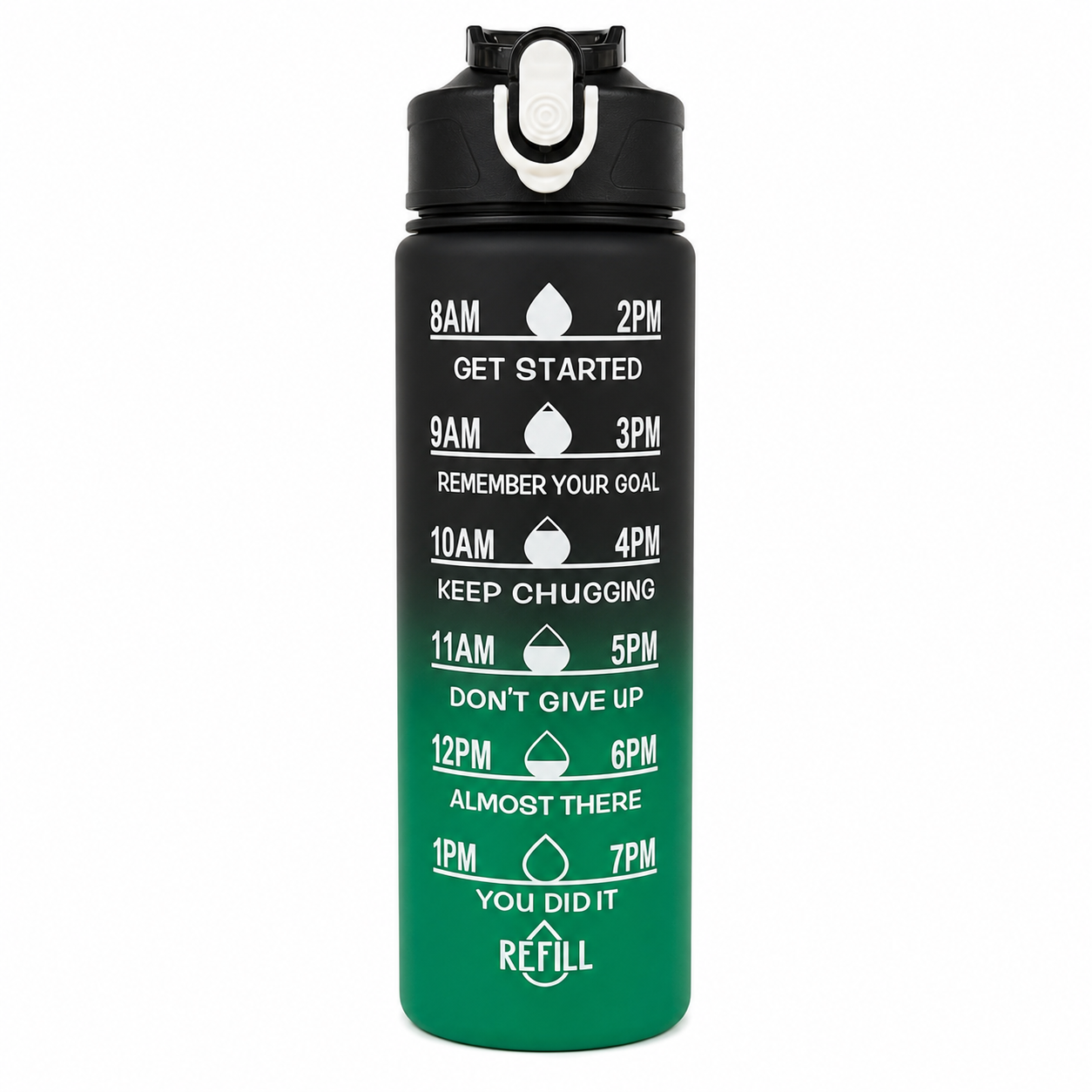 Botella deportiva bicolor 800 ml