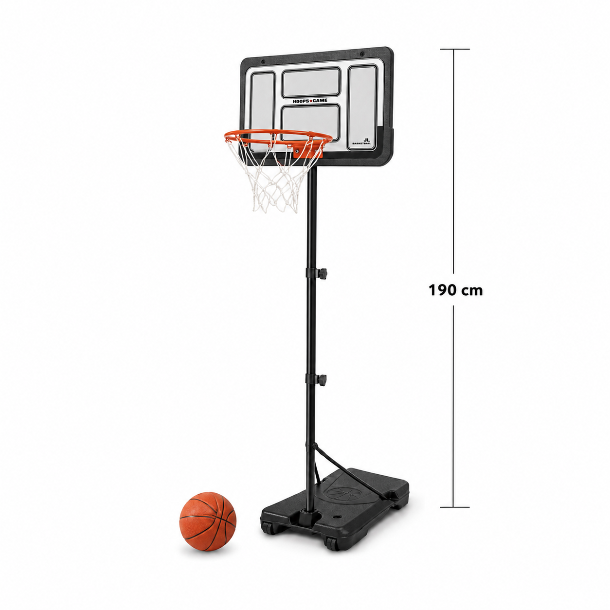 Tablero basquetbol de pie H.1.90