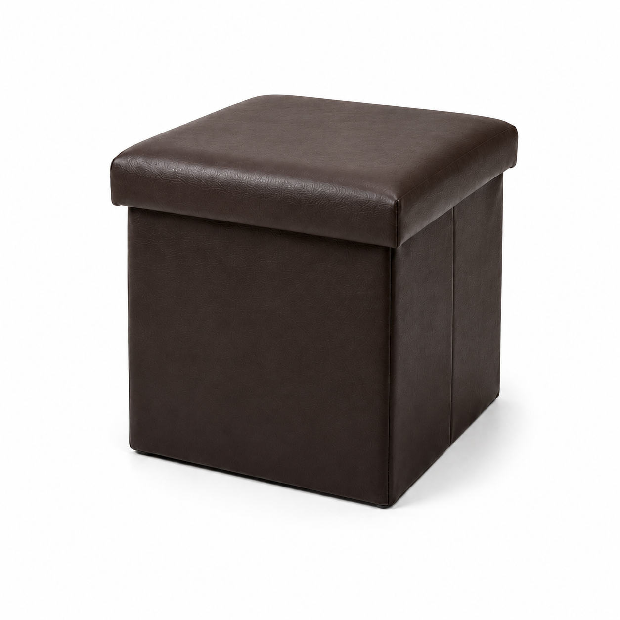 Baul plegable con deposito simil cuero