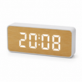Reloj digital madera