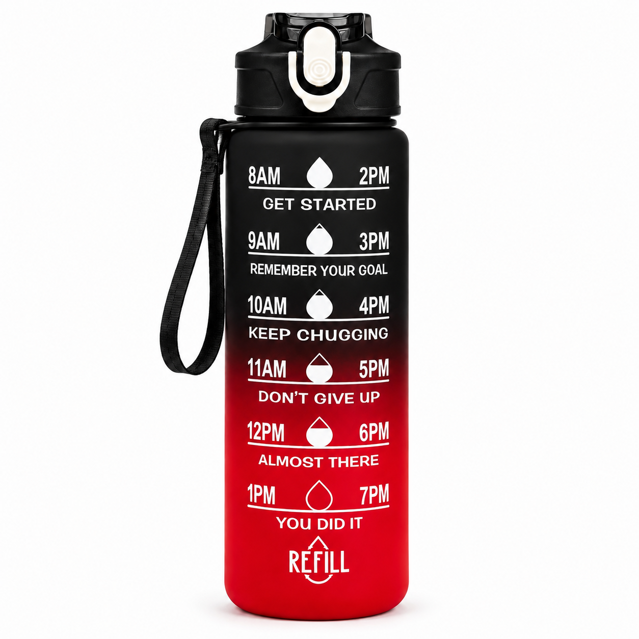 Botella deportiva bicolor 800 ml