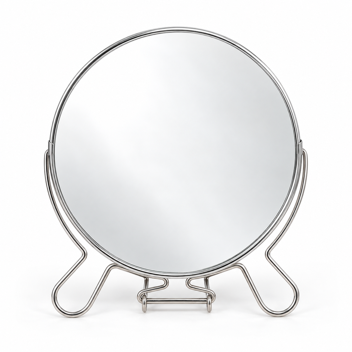 Espejo doble faz soporte metal