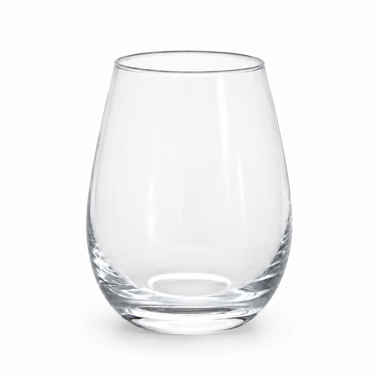 Vaso vidrio bombé grande