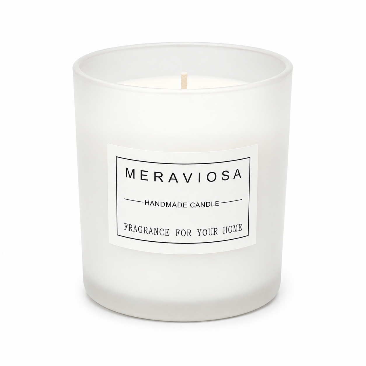 Vela vidrio meraviosa