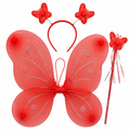 Mariposa alas princesa con accesorios