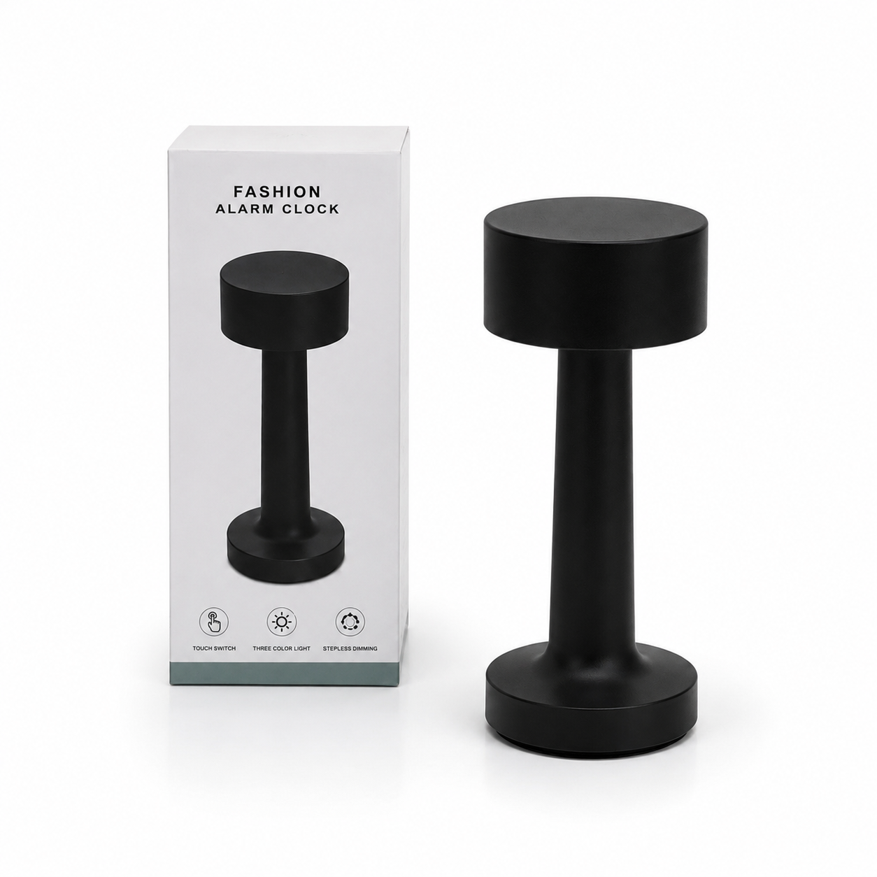 Lámpara negra/blanca USB-C