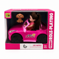 Auto / jeep mini c/ muñeca y accesorios