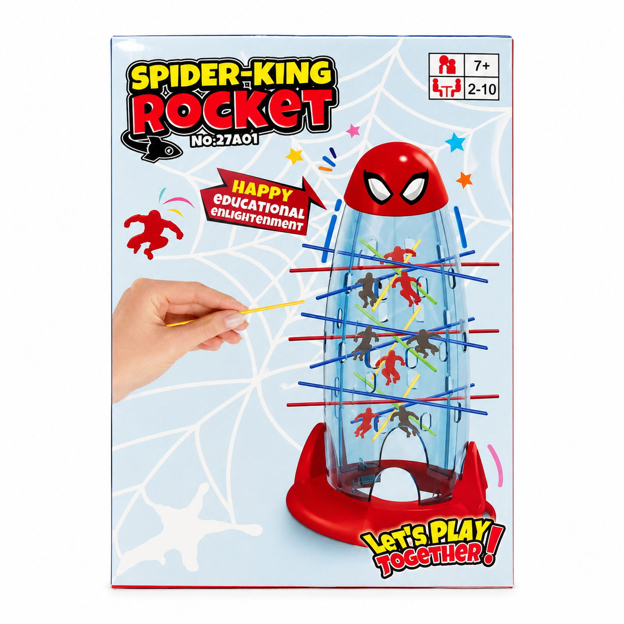 Juego "spider king rocket"