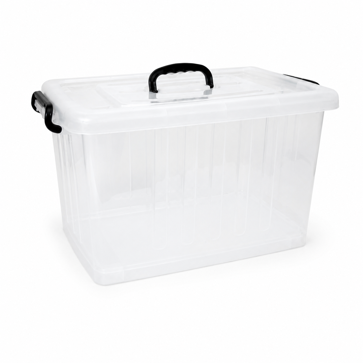 Caja plástica con tapa