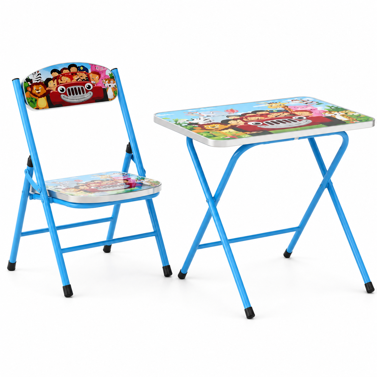 Mesa con silla infantil madera